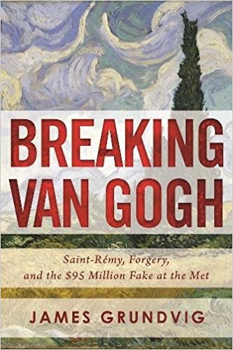 Breaking Van Gogh book cover, by James Grundvig